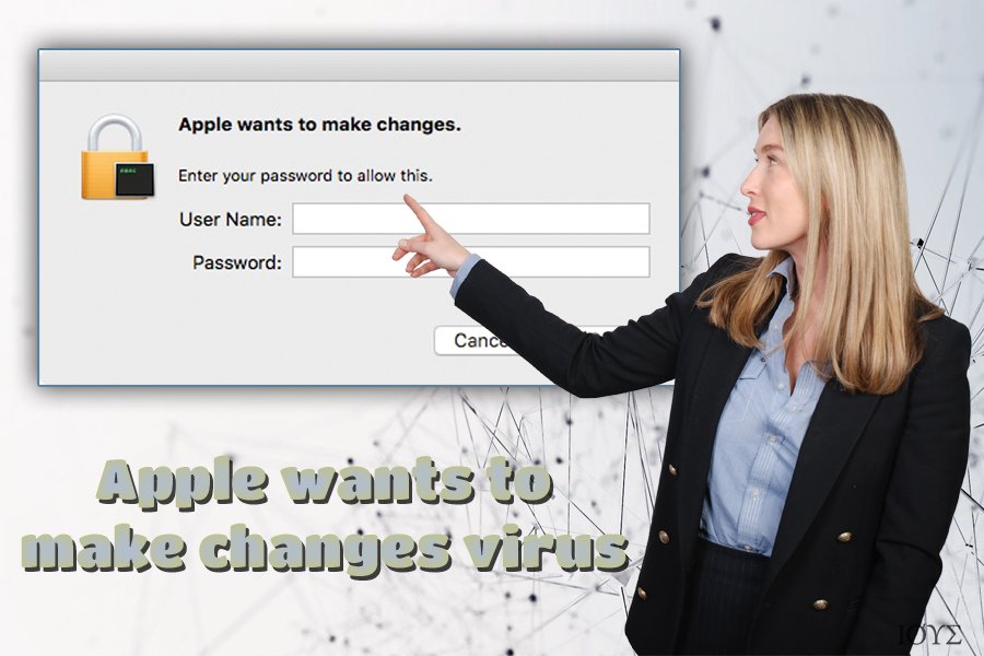Το "Apple wants to make changes" adware