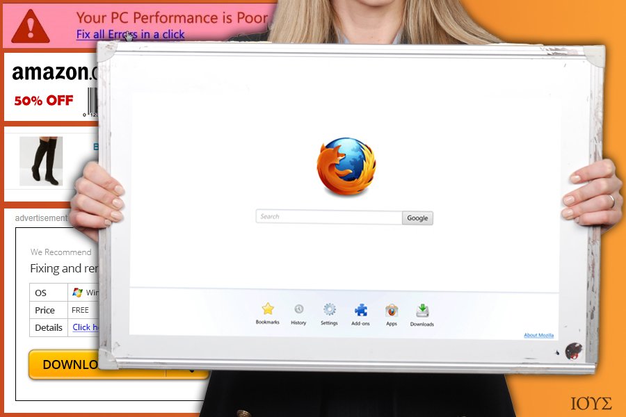 Firefox redirect virus