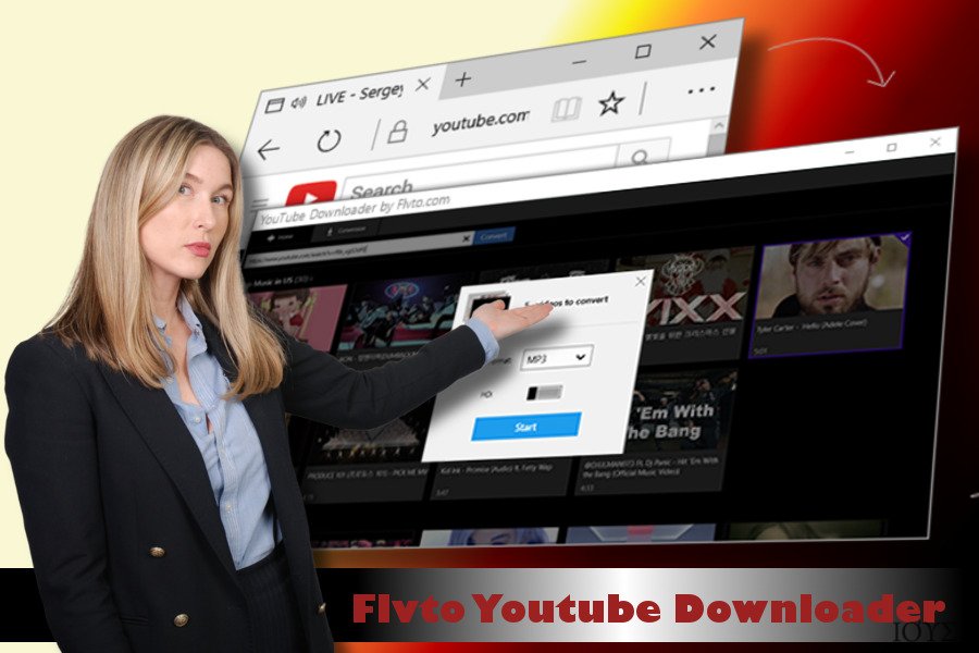 Το Flvto Youtube Downloader app
