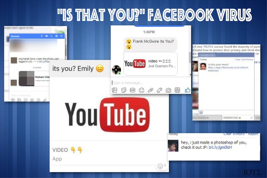 Ο ιός "Is that you" Facebook Messenger virus