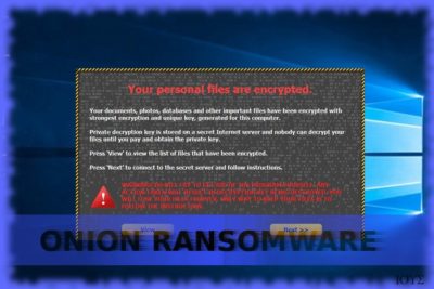 Ο ιός Onion ransomware