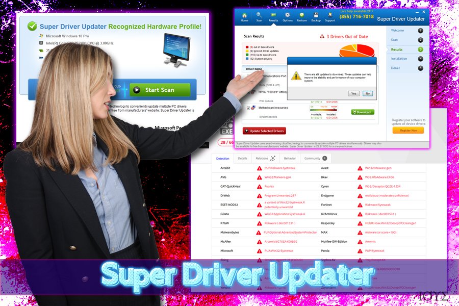 Το Super Driver Updater adware