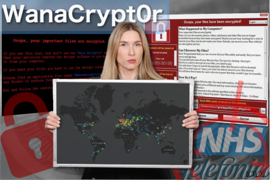 Ο ιός WanaCrypt0r ransomware